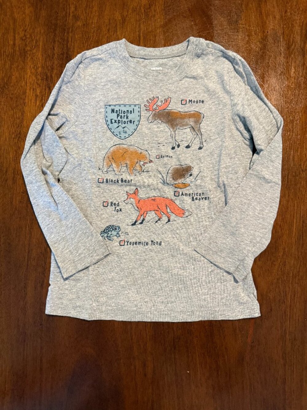 Carters 4T National Parks Long Sleeve
